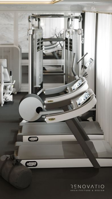 Design Projects - Gyms - Gym Hall In Cottage - A photo  6