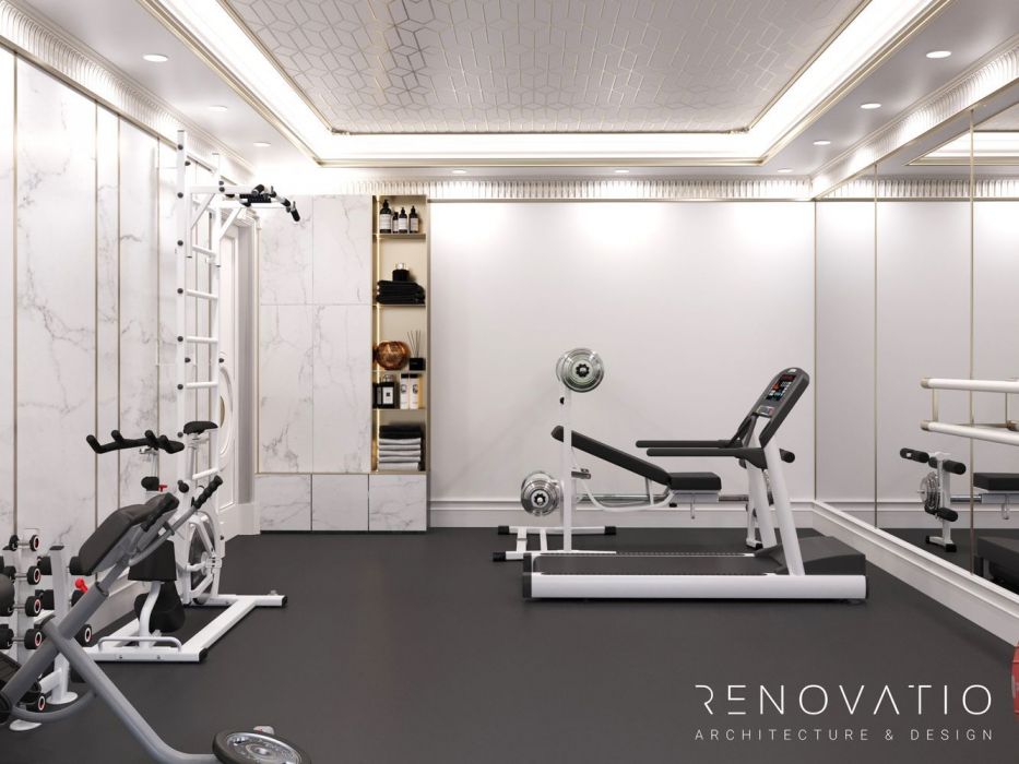 Design Projects - Gyms - Gym Hall In Cottage - A photo  7