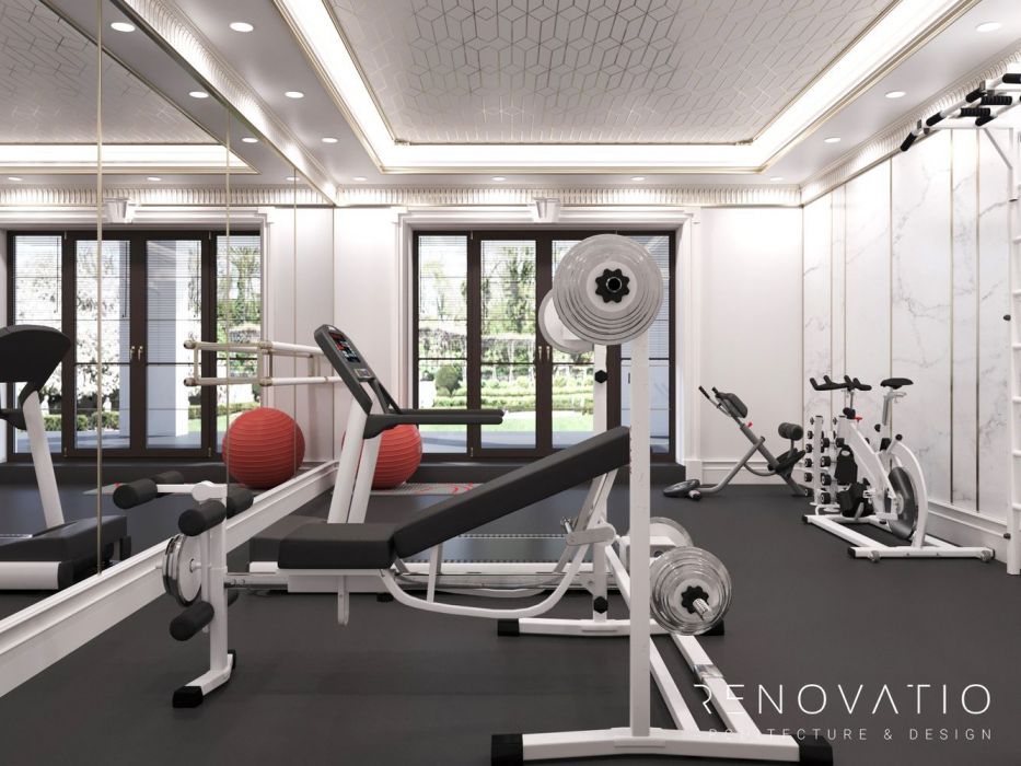 Design Projects - Gyms - Gym Hall In Cottage - A photo  8