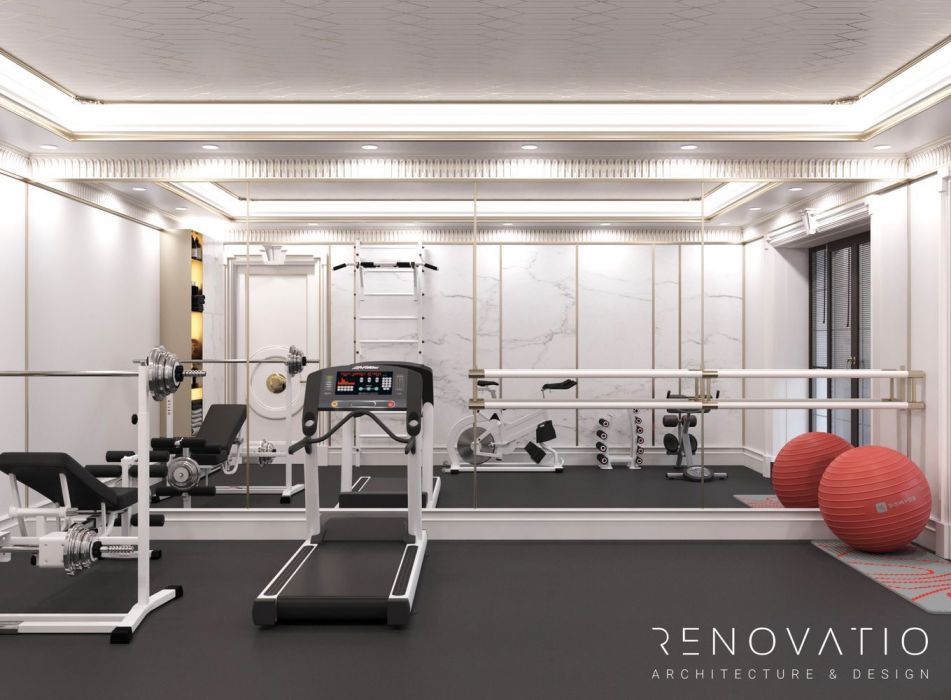 Design Projects - Gyms - Gym Hall In Cottage - A photo  9