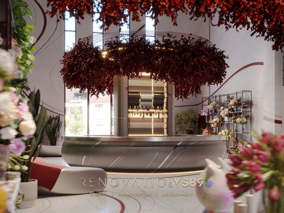 Design Projects - Shops, Boutiques And Beauty Salons - Flower Boutique In Dubai - A photo  3