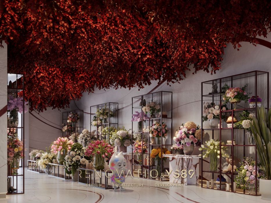 Design Projects - Shops, Boutiques And Beauty Salons - Flower Boutique In Dubai - A photo  6