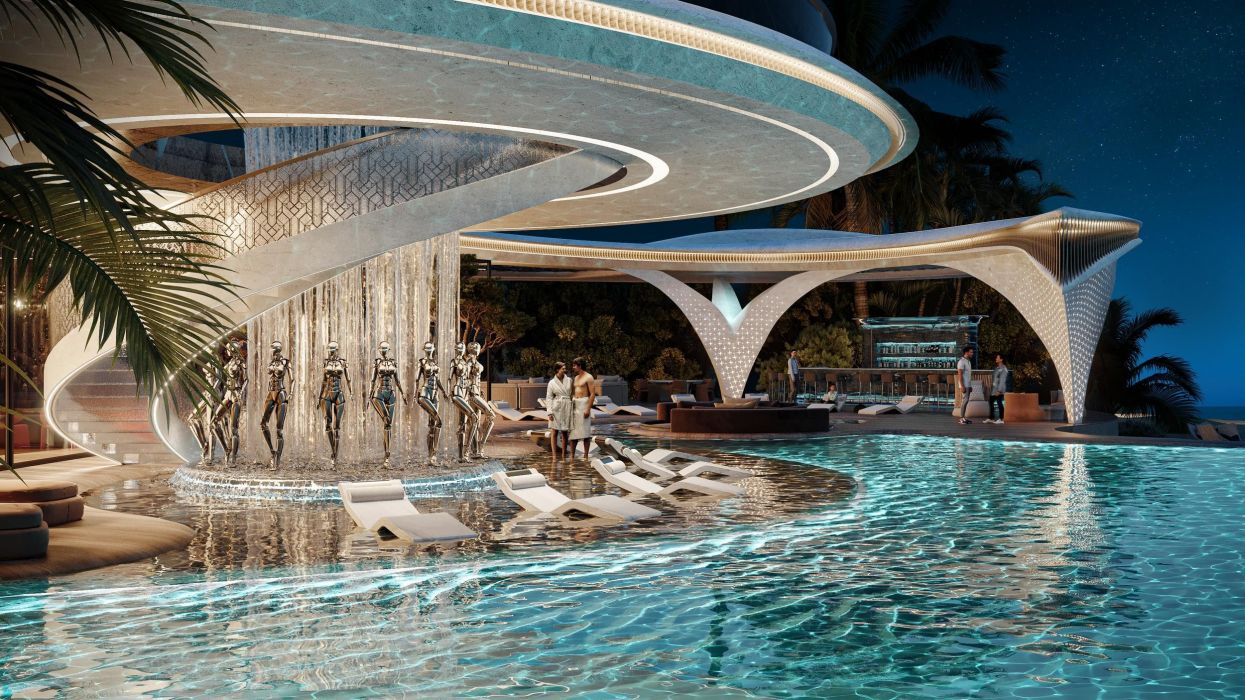 Дизайн Проекты - Дома И Коттеджи - Дом На Частном Острове В Дубае 8200 Кв. - Фото  7