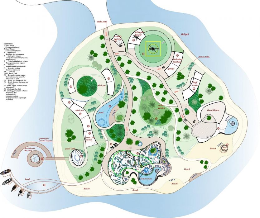 Дизайн Проекты - Дома И Коттеджи - Дом На Частном Острове В Дубае 8200 Кв. - Фото  32