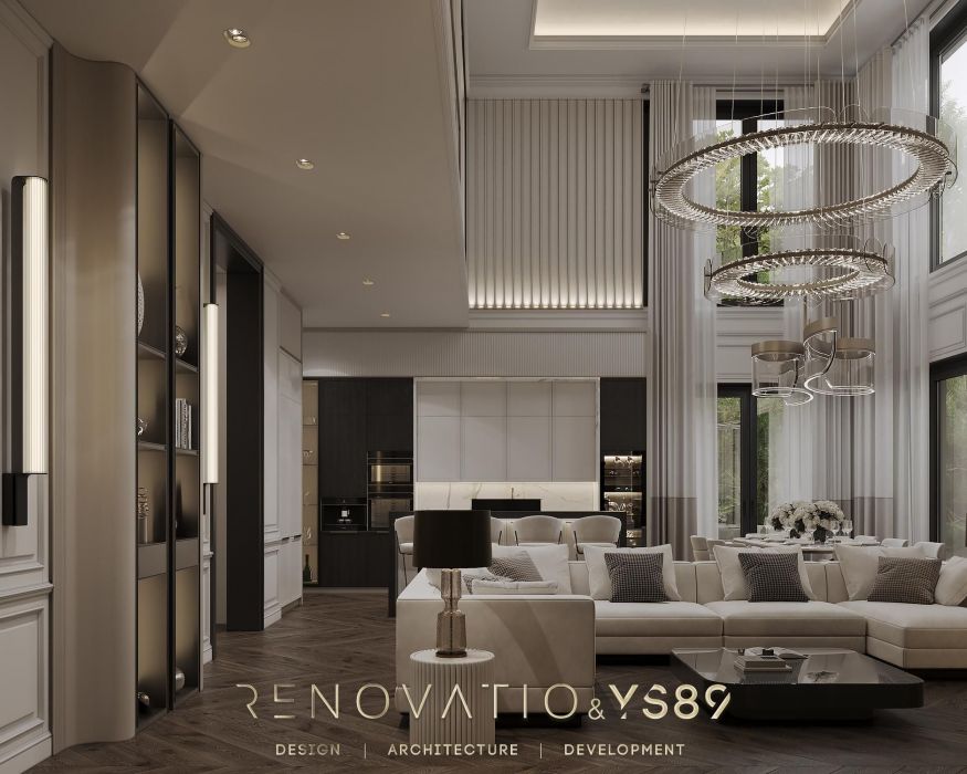 Дизайн Проекты - Дома И Коттеджи - Дом 400 Кв.м. Таценки - Фото  3