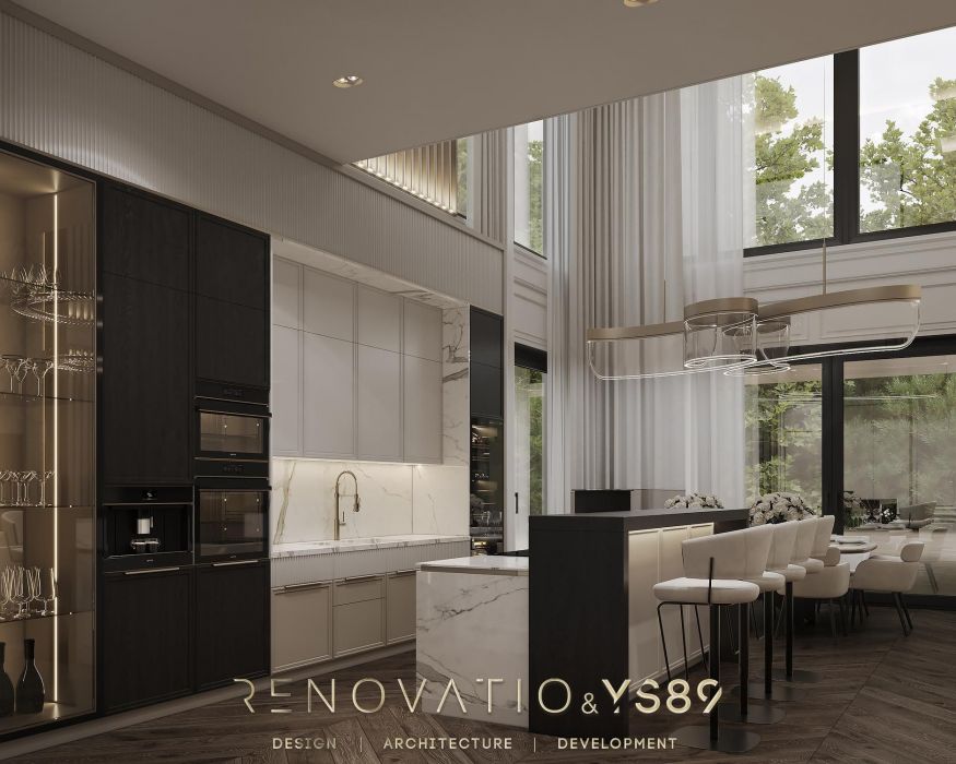 Дизайн Проекты - Дома И Коттеджи - Дом 400 Кв.м. Таценки - Фото  9