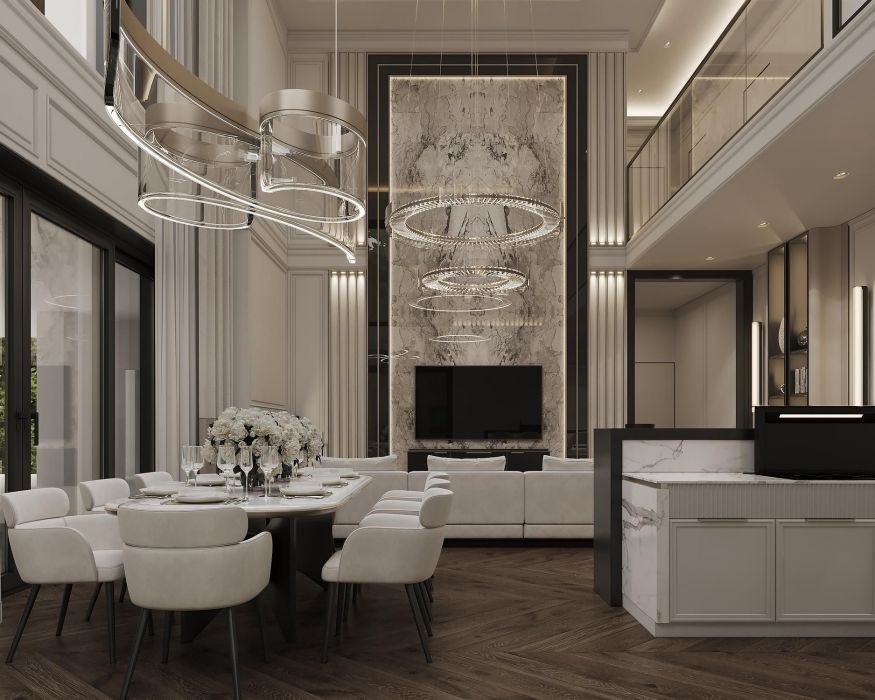 Дизайн Проекты - Дома И Коттеджи - Дом 400 Кв.м. Таценки - Фото  1