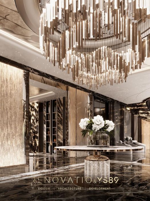 Дизайн Проекты - Дома И Коттеджи - Дом В Современном Лакшере Стиле 1280 Кв. - Фото  6