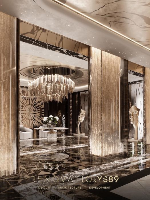 Дизайн Проекты - Дома И Коттеджи - Дом В Современном Лакшере Стиле 1280 Кв. - Фото  8