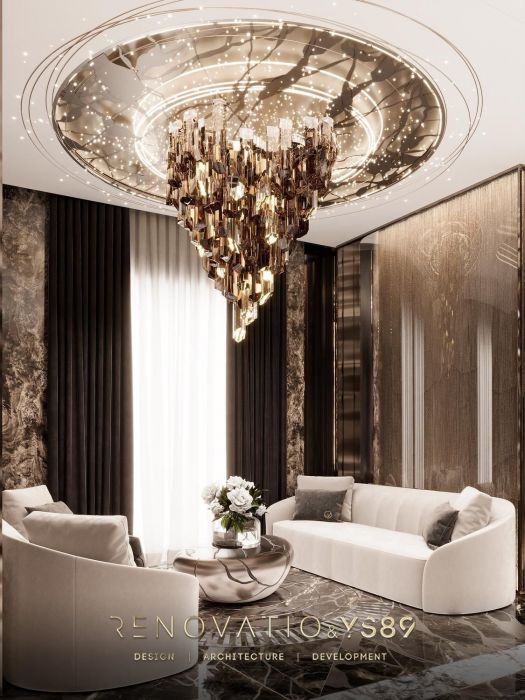 Дизайн Проекты - Дома И Коттеджи - Дом В Современном Лакшере Стиле 1280 Кв. - Фото  13