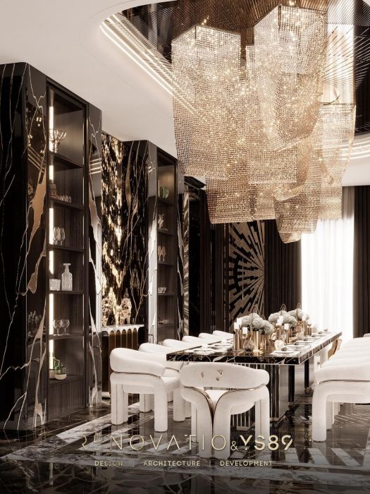 Дизайн Проекты - Дома И Коттеджи - Дом В Современном Лакшере Стиле 1280 Кв. - Фото  20