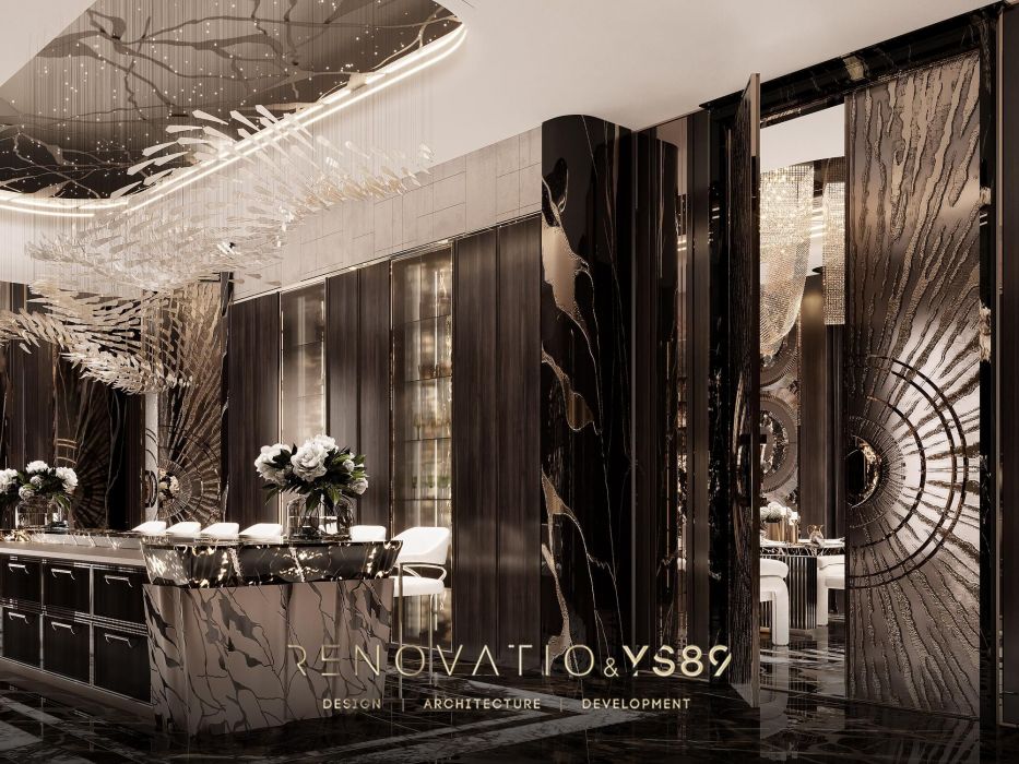 Дизайн Проекты - Дома И Коттеджи - Дом В Современном Лакшере Стиле 1280 Кв. - Фото  29