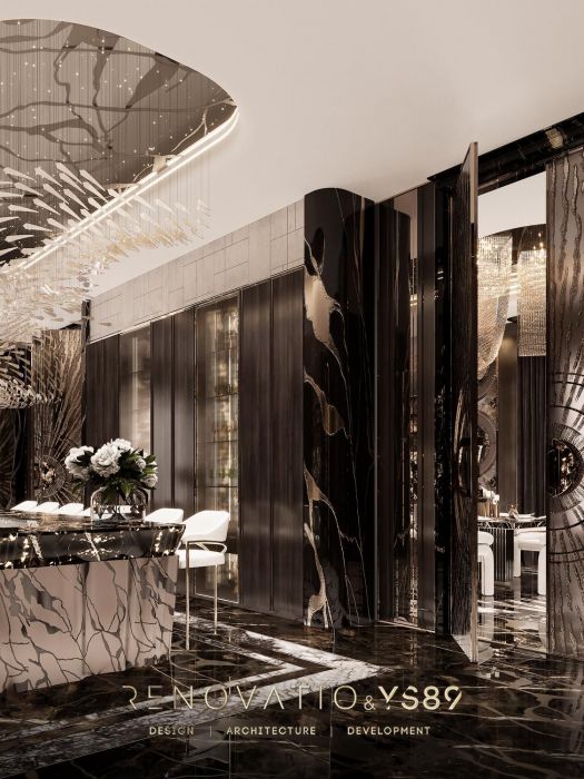 Дизайн Проекты - Дома И Коттеджи - Дом В Современном Лакшере Стиле 1280 Кв. - Фото  35