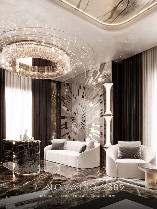 Дизайн Проекты - Дома И Коттеджи - Дом В Современном Лакшере Стиле 1280 Кв. - Фото  45