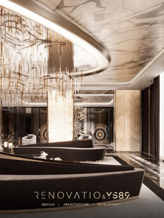 Дизайн Проекты - Дома И Коттеджи - Дом В Современном Лакшере Стиле 1280 Кв. - Фото  48