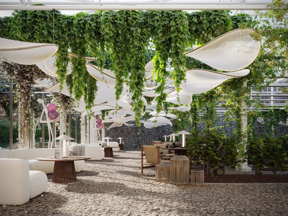 Дизайн Проекты - Рестораны И Кафе - Виноградник 500 Кв.м. - Фото  1